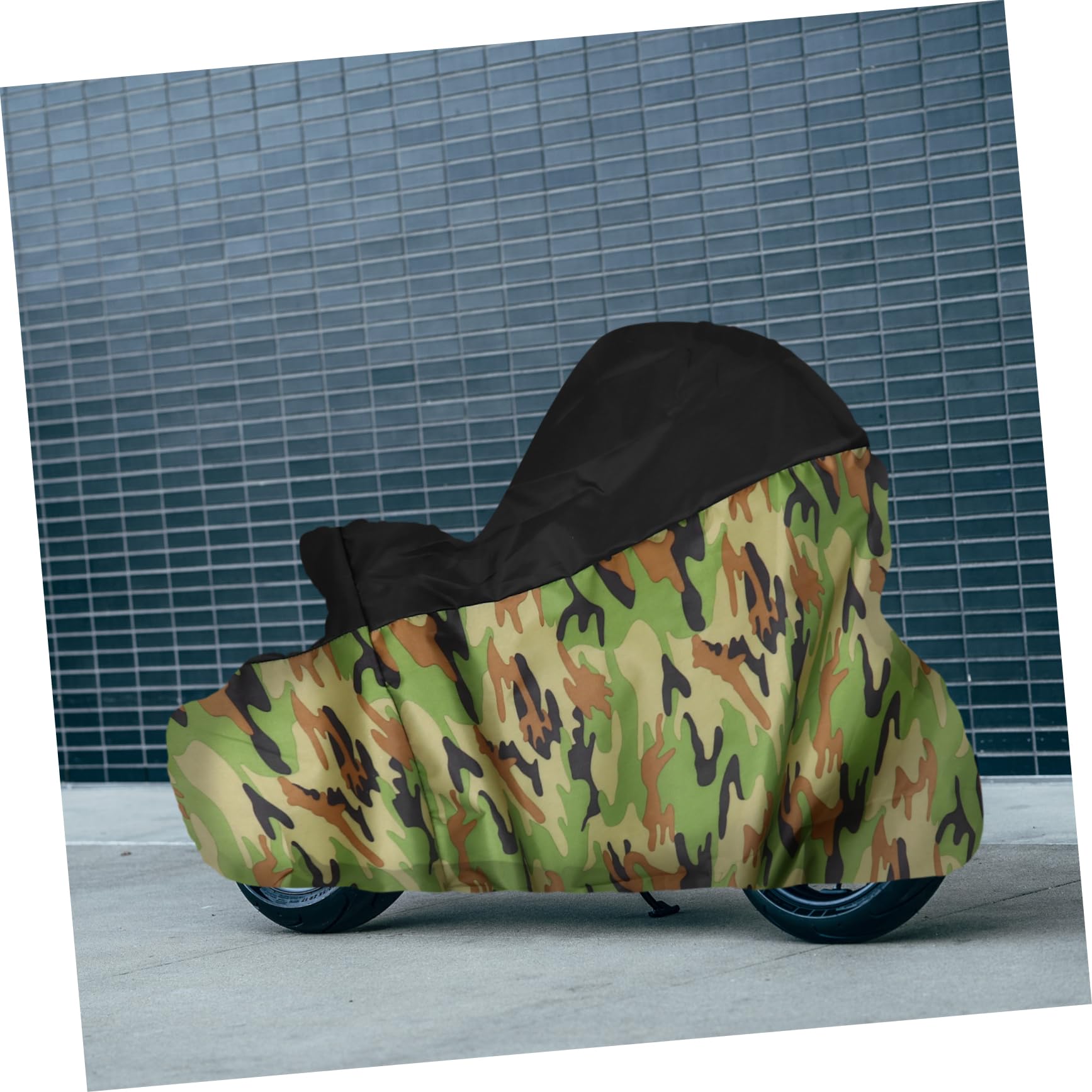 ibasenice Housse De Moto Imperméable Protection La Pluie UV Et Neige Dimensions Disponibles avec Pochette De Rangement Incluse