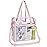 Oraben Clear Bag Stadium Approved 12x6x12 Clear Tote Bag with Removable Strap Clear Lunch Bag for Work Sports Festival