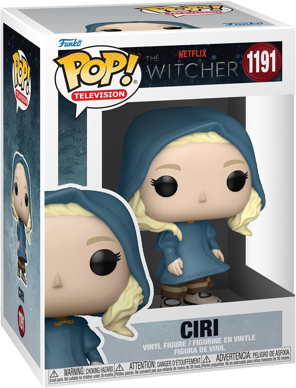 POP TV: Witcher - Ciri, Multicolor, Standard