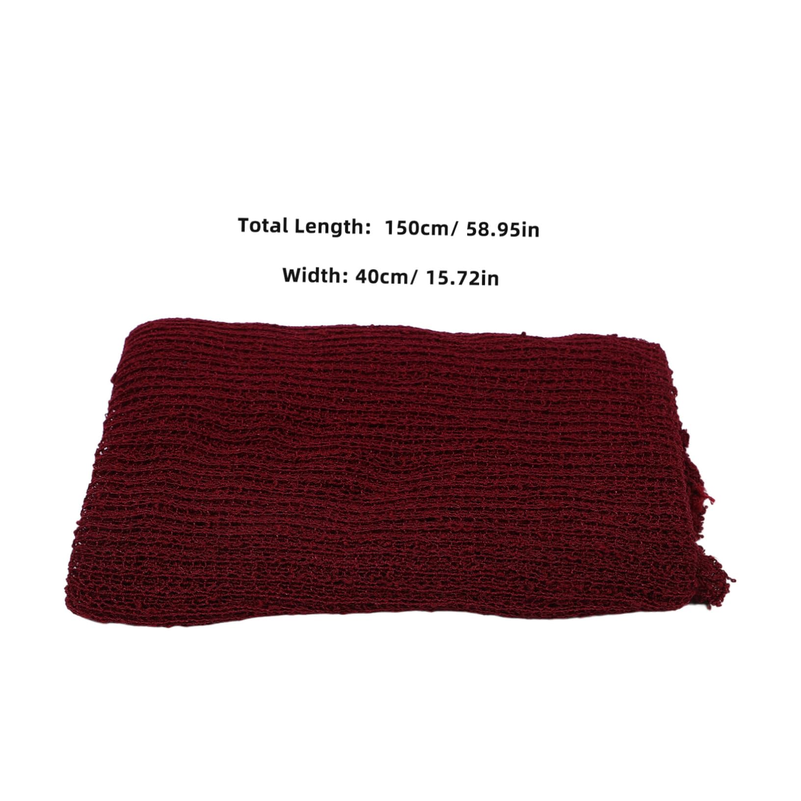 SOIMISS Manta Envolvente para Recién Nacido para Fotografía, 6 Piezas | Fibra Acrílica, Tejido Suave Elasticidad Ajustable, Juego Unisex para Sesión Fotográfica