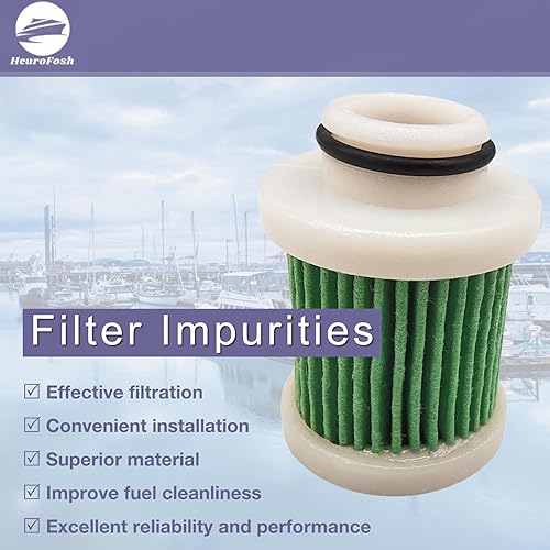 Miniatura 10 de HeuroFosh 65L24563 Fuel Filter Element for Yamaha 150HP 200HP 225HP 250HP Outboard Motors 2 PCS 65L-24563-00 Sierra18-7517