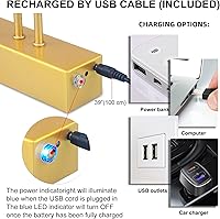 Vista 5 de FUNCHDAY Luz para Cuadros, Luces de Arte a Batería para Pared, Luz Inalámbrica con Control Remoto para Pinturas con Temporizador y Regulable