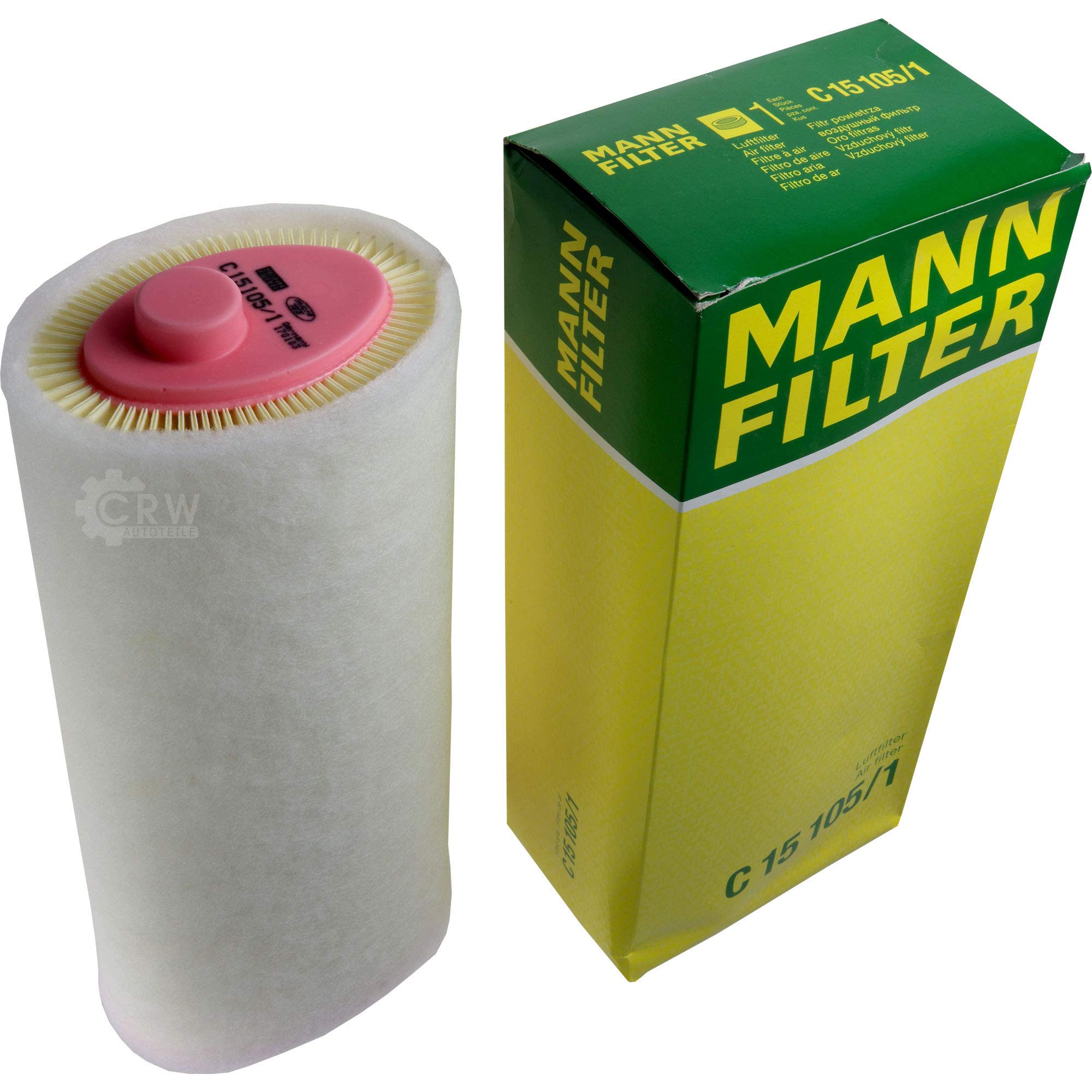 Paquete de inspección Kit de mantenimiento de filtros con filtro de aceite HU 718/1 z, filtro de aire C 15 105/1, filtro de combustible PU 742, filtro de habitáculo FP 6724, tornillo de
