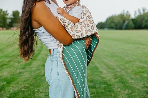 Miniatura 4 de Copper Pearl Manta de bebé de tres capas edredones suaves para bebés para niños y niñas, transpirable, acogedora, manta para niños pequeños  Edredón