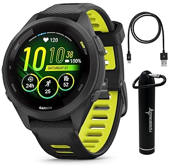 【アフマド】GARMIN Forerunner 265Sブラック/イエロー Amazon.com: Wearable4U Garmin Forerunner 265S Music GPS