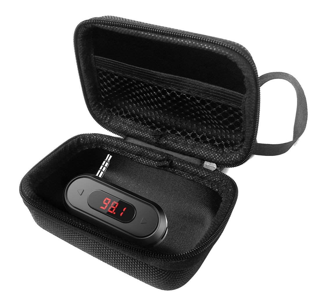 Hard Case Compatible for Doosl FM Transmitter Audio Adapter Car Kit