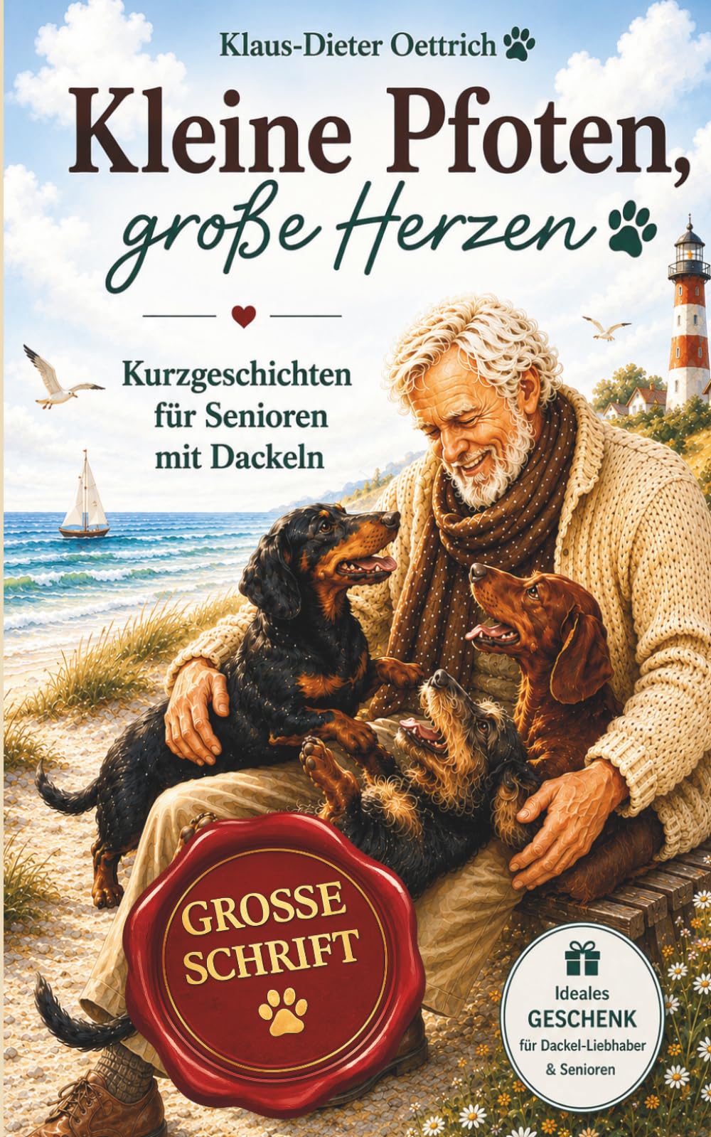 Kleine Pfoten, große Herzen: Kurzgeschichten für Senioren mit Dackeln, Herzerwärmende Geschichten in Großdruck zum Schmunzeln und Erinnern. Das ... Tierfreunde (Kurzgeschichten für Tierfreunde)
