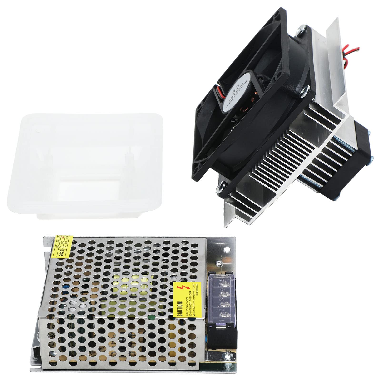 Kit di Raffreddamento Peltier, Facile Regolare di Raffreddamento a refrigerazione a semiconduttore 60W Struttura Completamente sigillata Alta efficienza per Mini