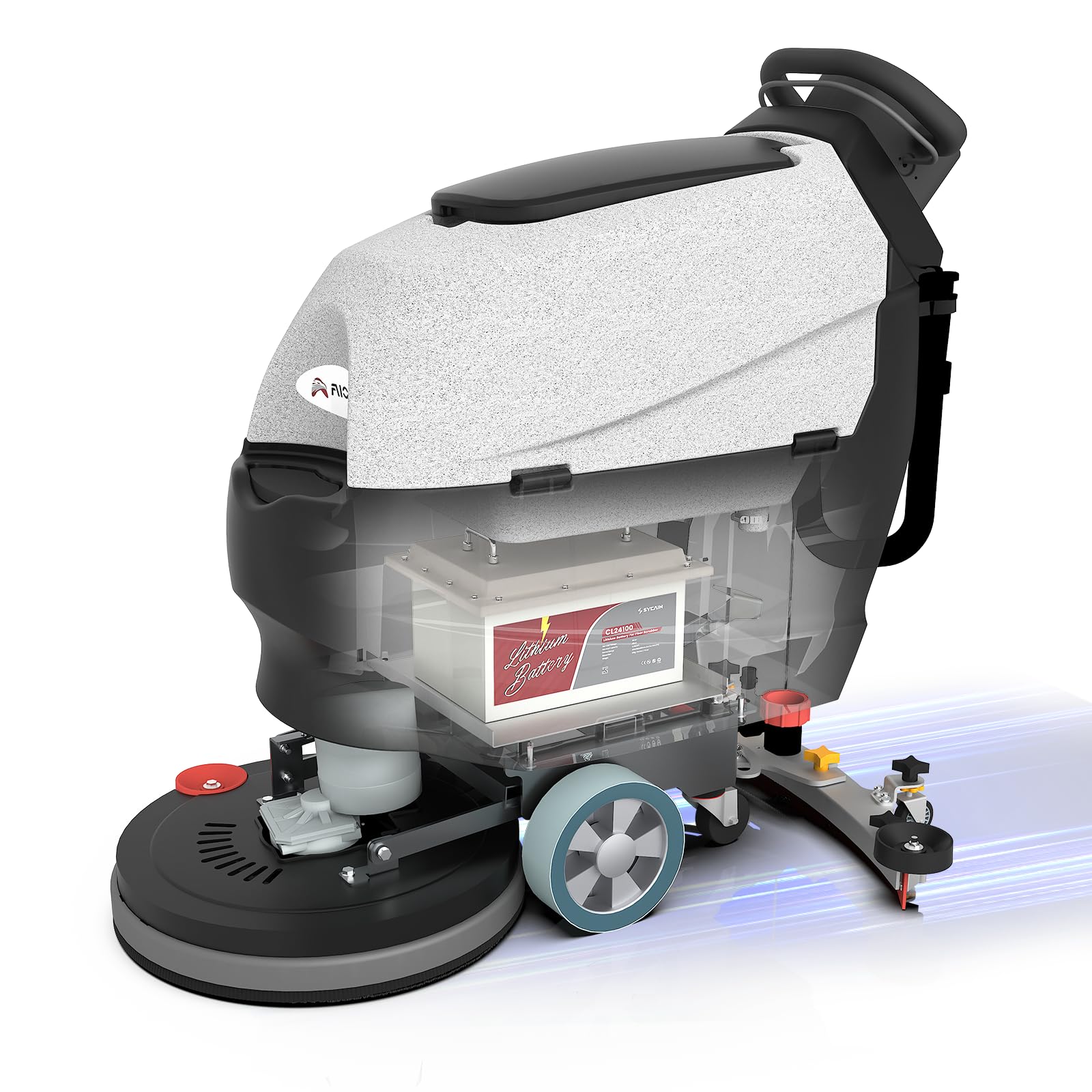 AF2013 20-Inch Walk-Behind Commercial Floor Scrubber