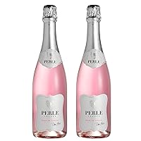 Vista 4 de Pierre Chavin Vino espumoso sin alcohol Perle Blanc 25.4 fl oz (2 botellas)
