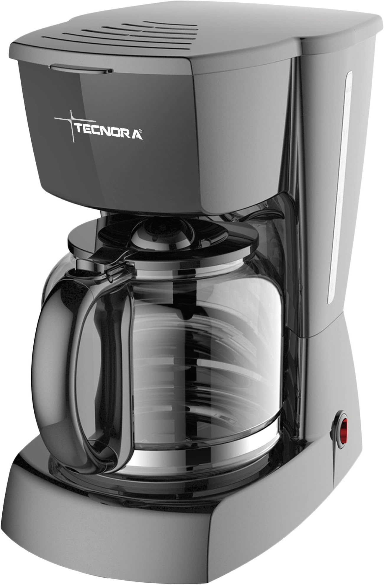 Caffemio TCM 206 1.8 litre, 800-950 W, Drip Coffee Maker with 12-cup capacity, in black.