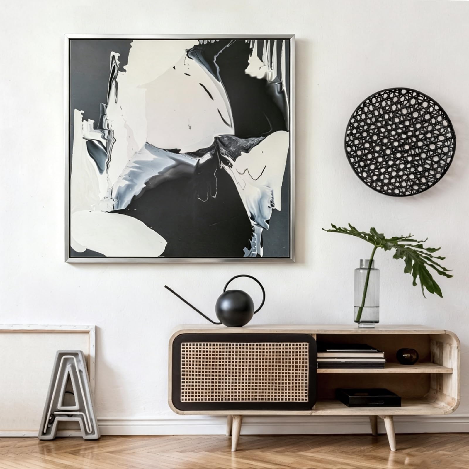 Molduras Decorativas Autoadhesivas Plata Mate Despegar y Pegar, Tiras de Pared de PVC Flexibles, Ideales para Paredes, Espejos, Techos, Suelos, Armarios, Azulejos (12M x 2cm)