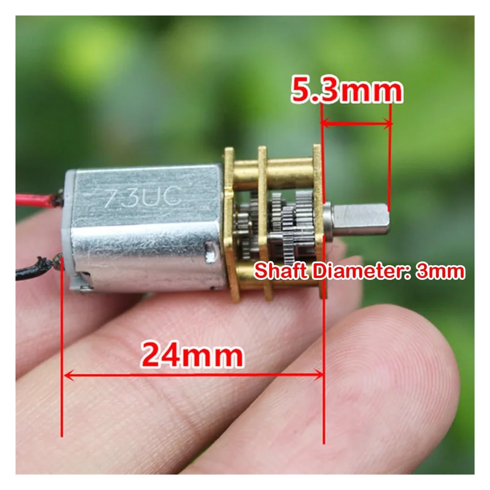 N20 Gear Arrancador electrónico CC 3 V 6 V 50 RPM velocidad lenta gran par caja de cambios de metal con eje D electrónico digital cerradura de puerta inteligente robot inteligente