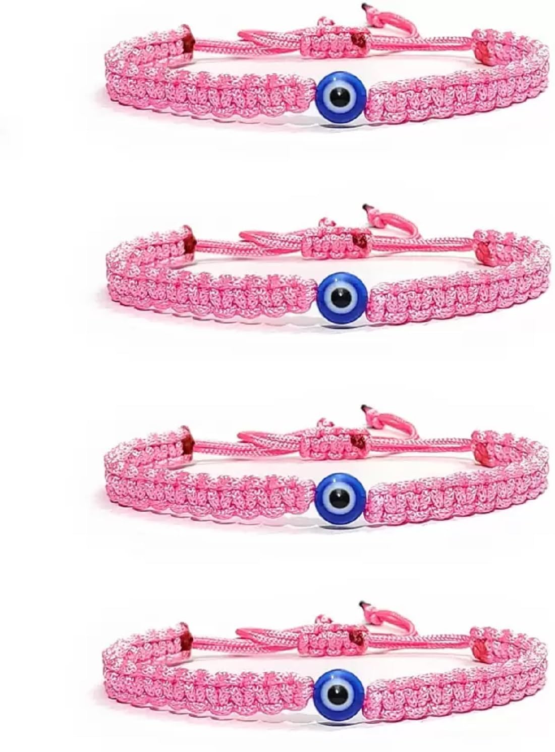 LIGAMENT Black Thread Evil Eye Nazariya Bracelet For Girls Women Men Boys (Pink) (B0C7H276FQ) Amazon Price History, Amazon Price Tracker