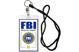 FBI Novelty Prop Badge for Halloween Costume