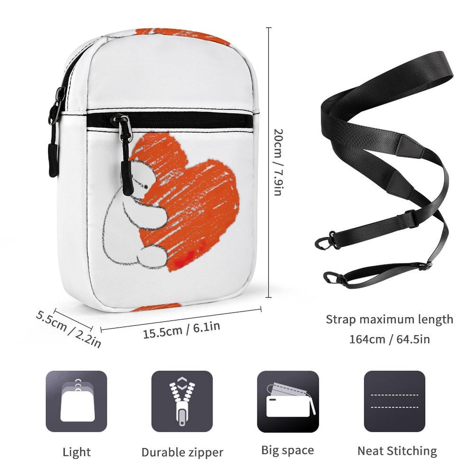 M　ミニポーチ　BK Amazon.co.jp: ベイマックス ショルダーバッグ 小さな小銭入れ