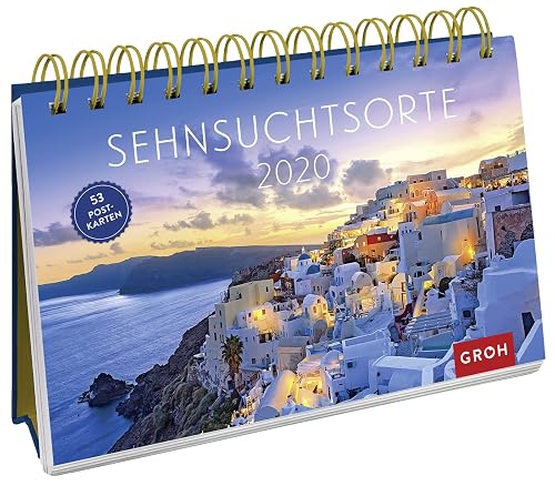 Sehnsuchtsorte 2020: PostkartenKalender mit separatem Wochenkalendarium