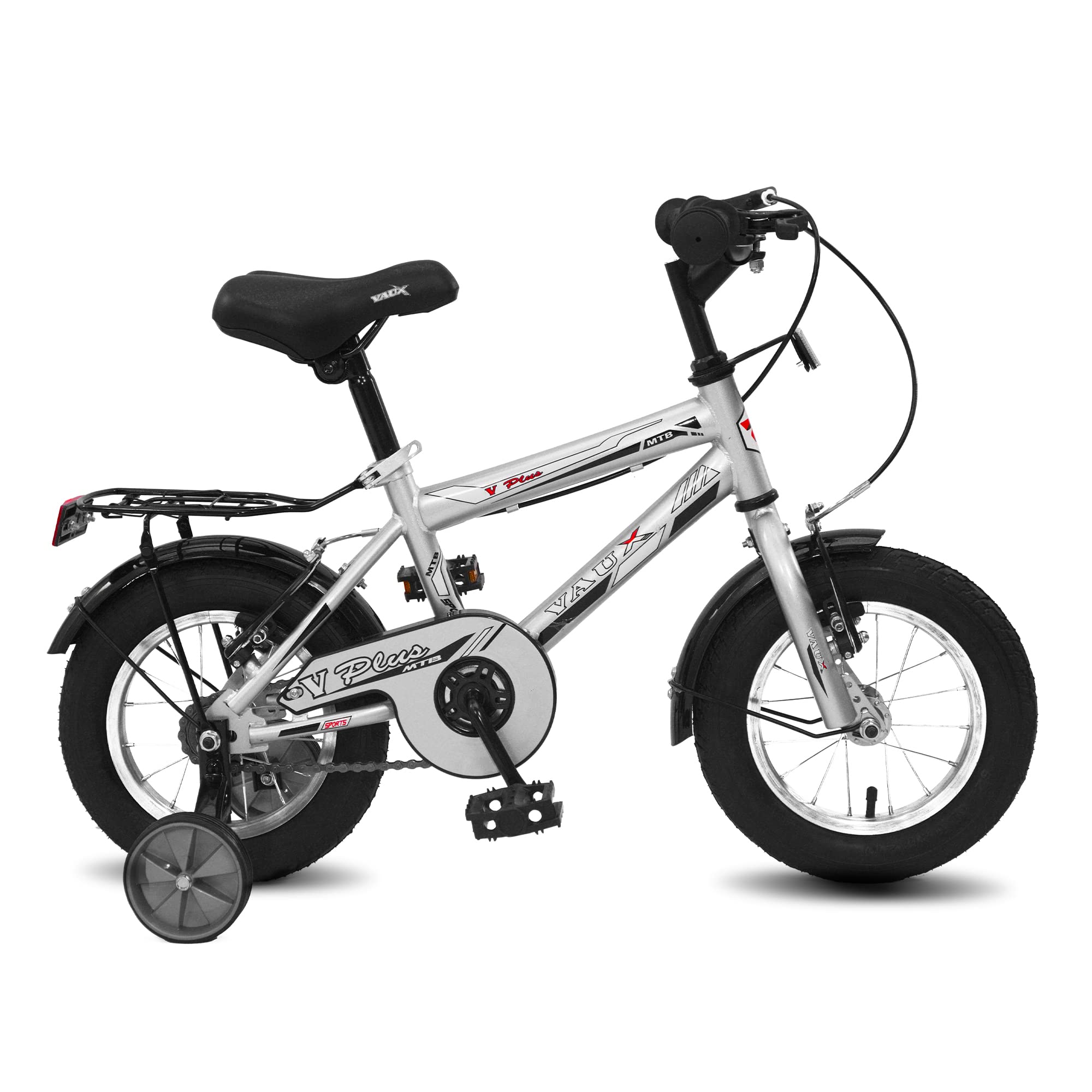 See full amazon price history chart for Vaux Plus Cycle for Kids 2 to 4 Years Old with Support Wheels, Ideal for Both Boys & Girls, Hi-Ten Steel Frame, Strong Alloy Rims & Ralson Tubular Tyres,95% Assembled, Ideal Height:2ft to 3ft(Silver) Vaux Plus Cycle for Kids 2 to 4 Years Old with Support Wheels, Ideal for Both Boys & Girls, Hi-Ten Steel Frame, Strong Alloy Rims & Ralson Tubular Tyres,95% Assembled, Ideal Height:2ft to 3ft(Silver) (B079RFT49Q) Amazon Price History, Amazon Price Tracker