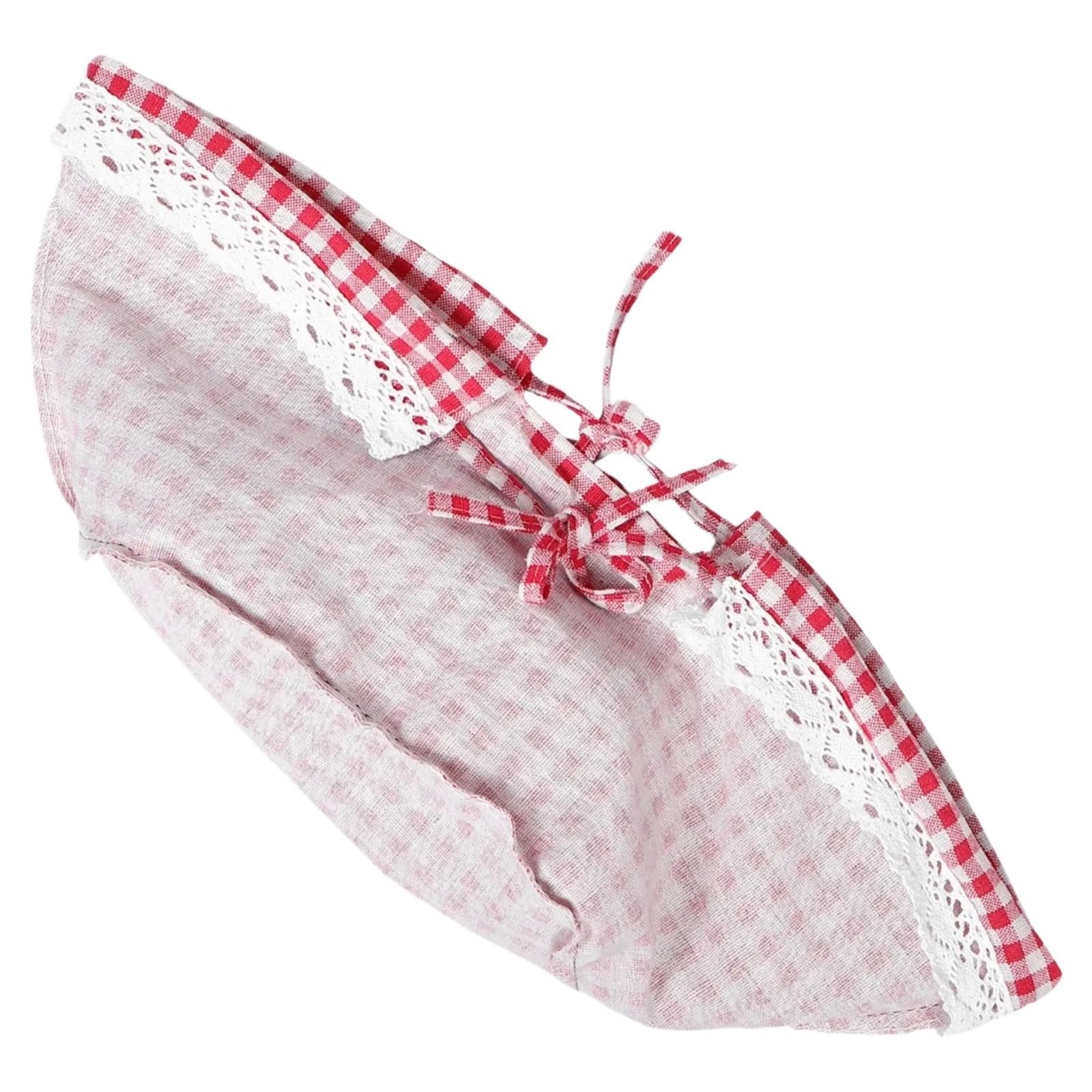 CIGPKLO Picnic Basket Insert Picnic Basket Liner Cloth Insert Replacement For Wicker Rattan Fitted Washable Fabric Liners Farmhouse