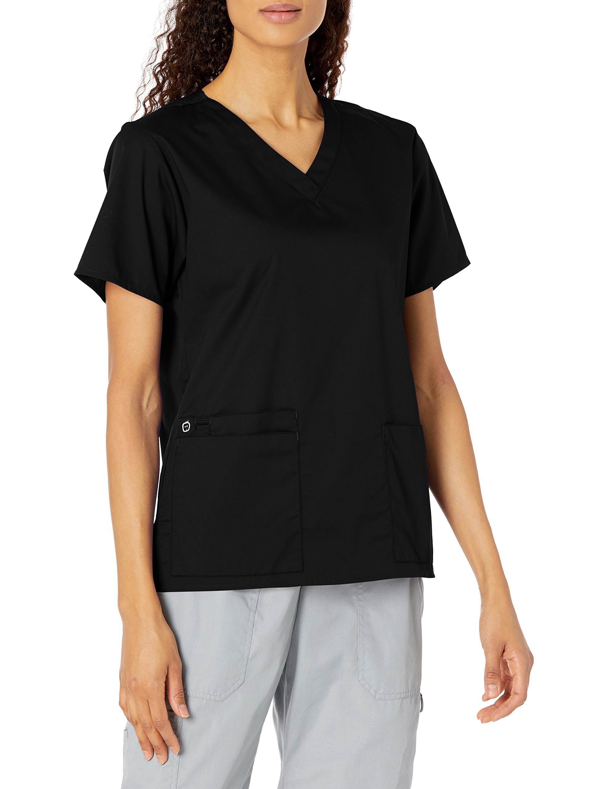 WonderWink Women's Plus-Size Wonderwork Women's V-Neck Scrub Top