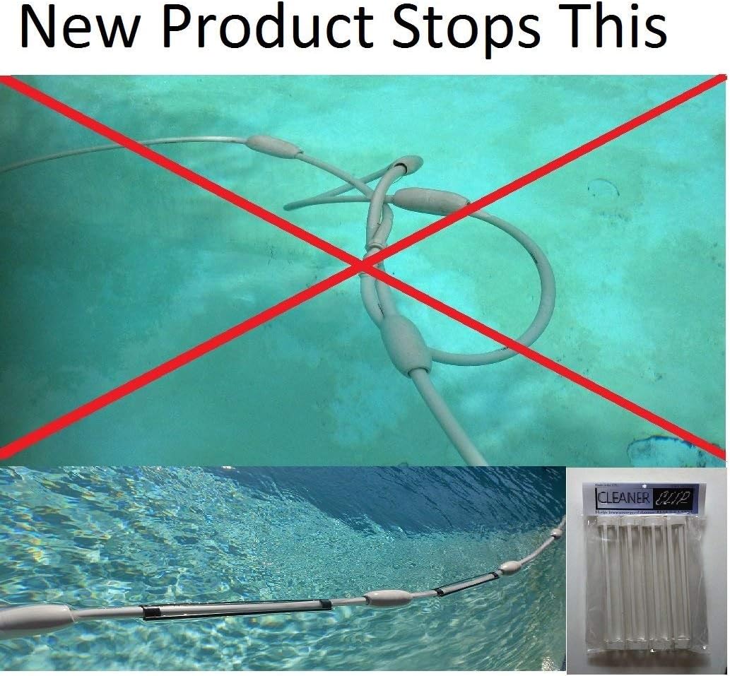 Zodiac Cleaner Clip (Pkg of 10 White Clips) Size 3/4 to 1 inch ONLY