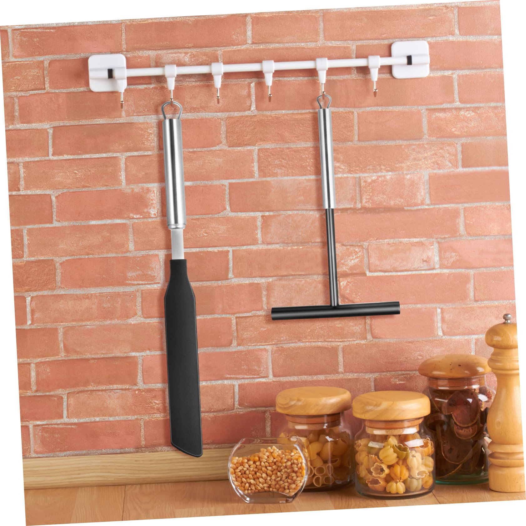 Set de Spatules à Pâtisserie 1 Pièce en Acier Inoxydable Argenté
