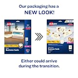 Avery Clean Edge Business Cards, 2" x 3.5", Matte Ivory, Laser, 200 Cards – view 2