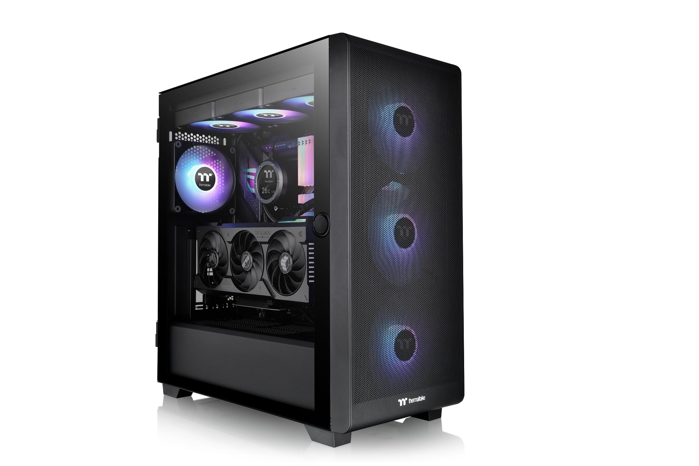 PC- Case Thermaltake S250 TG ARGB Black