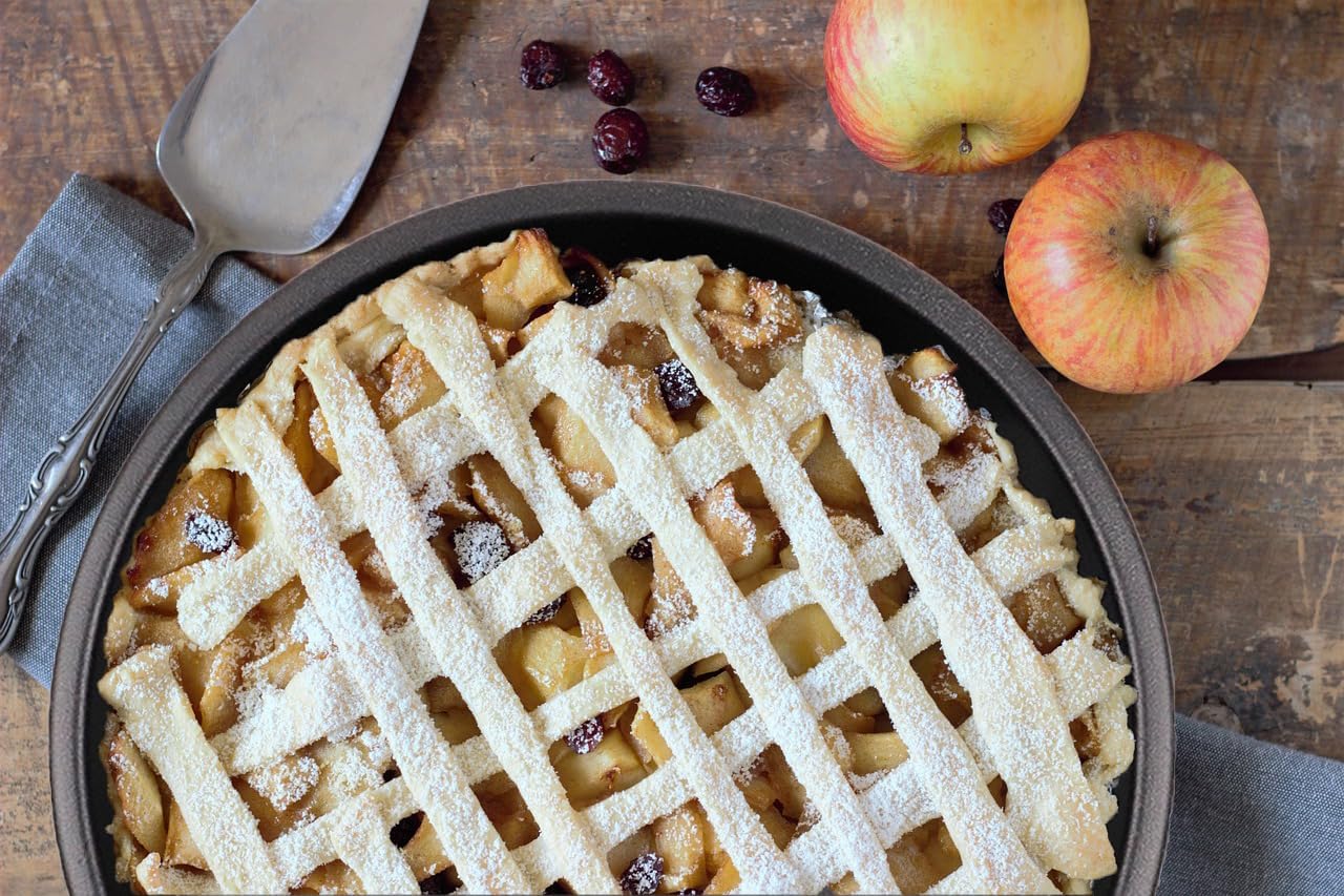 7" Non-Stick Bakeware Pizza & Pie Pan Aluminum Baking Pan for Healthy & Durable - Image 5