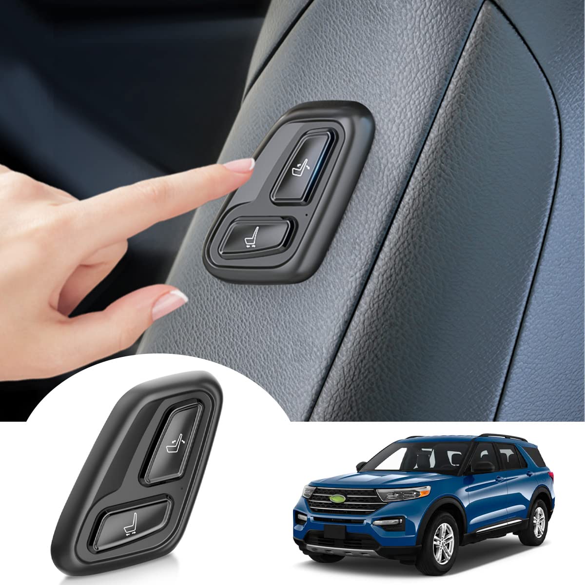 For Tesla Model Y Wireless Seat Adjustment Switch Button Model 3 2021