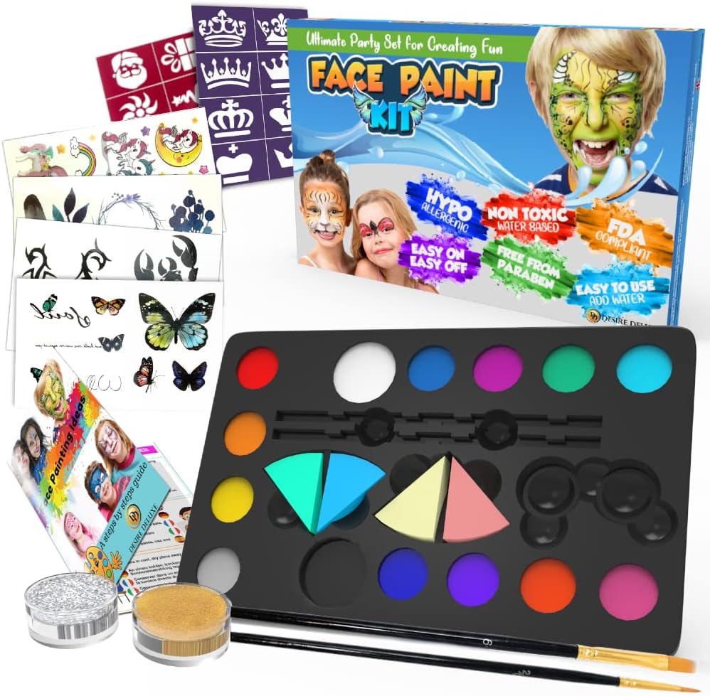Face Paint Kit 32 PC