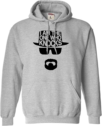 Go All Out Sudadera con capucha "I Am The One Who Knocks" para hombre y mujer