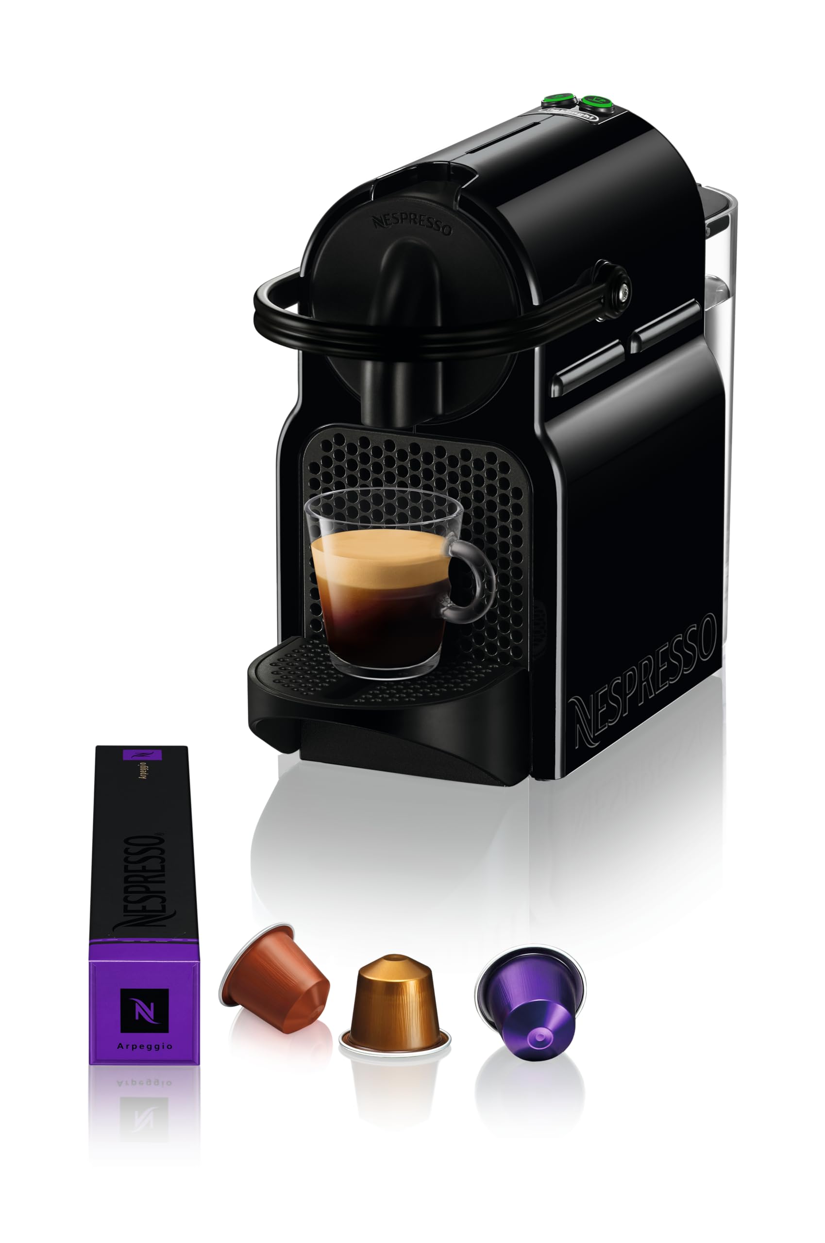 De Longhi Nespresso Inissia EN 80.B Kaffeemaschine 19 bar Schwarz