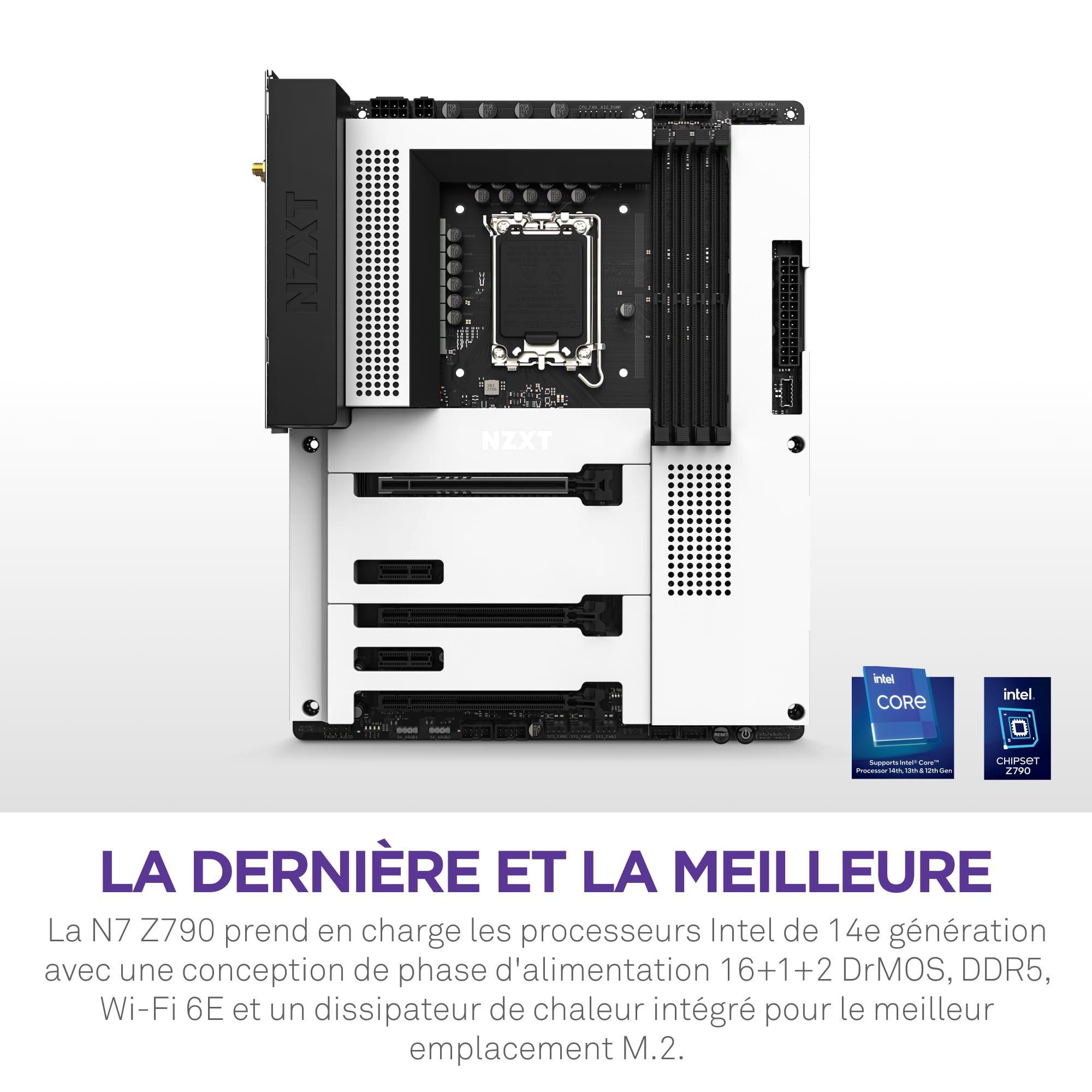 NZXT N7 Z790 Motherboard - N7-Z79XT-W1 - Intel Z790 Chipset