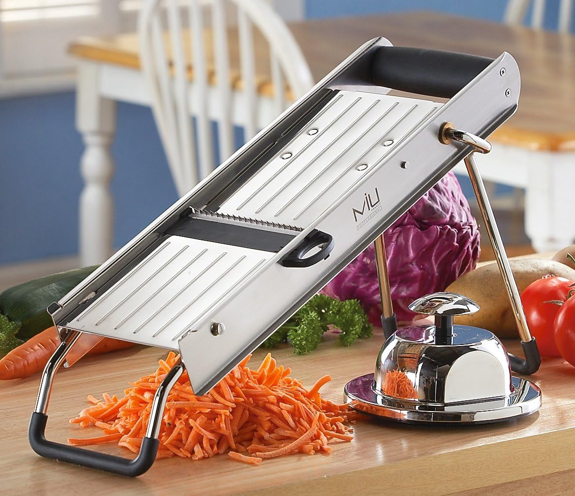MIU StainlessSteel Professional Mandoline Slicer Home
