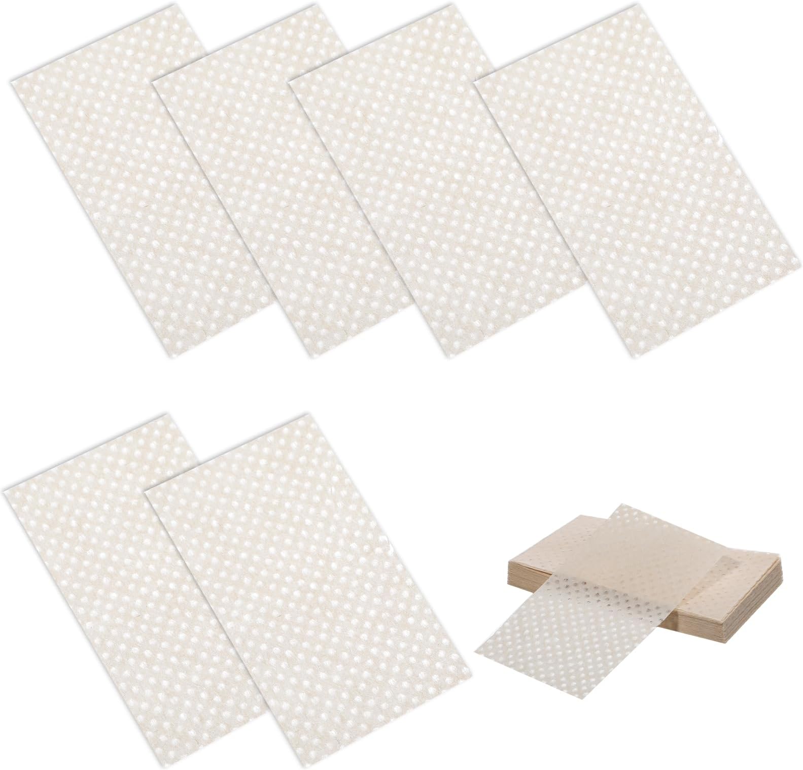 200 Pcs End Papers for Hair Perm Disposable Salon Perm Paper for Hair High Temperature Resistant Curling Papers for Cold Hot Perms Styling Tools