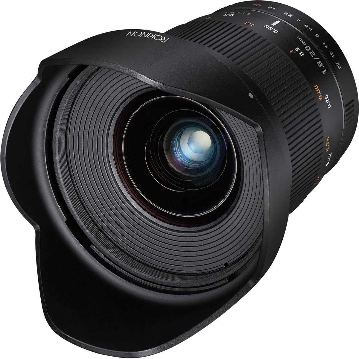 Amazon.com : Rokinon 20mm f/1.8 ED AS Lens for Canon EF : Electronics 