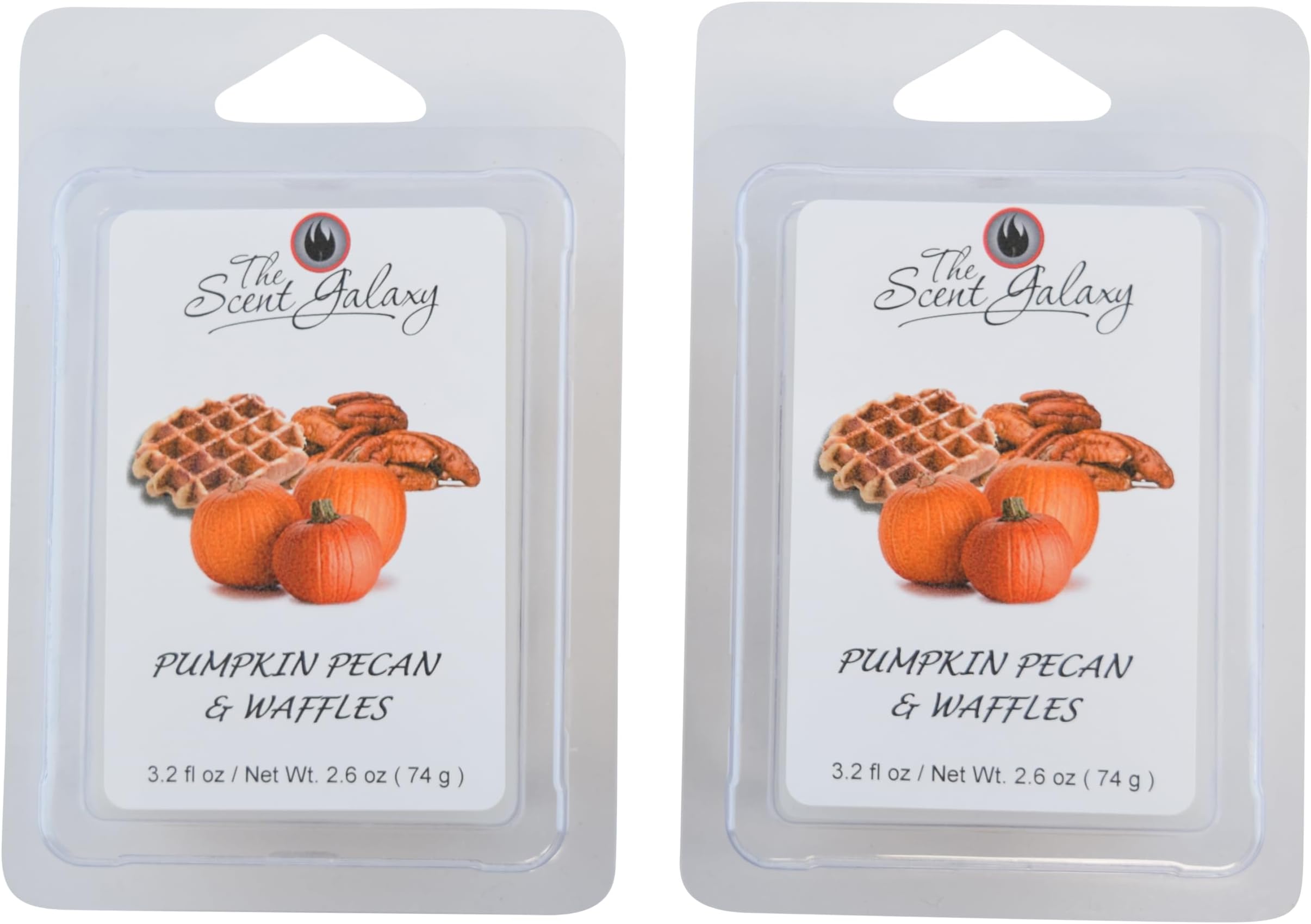 Pumpkin Pecan Waffles Wax Melts, Highly Scented, 2 Pack