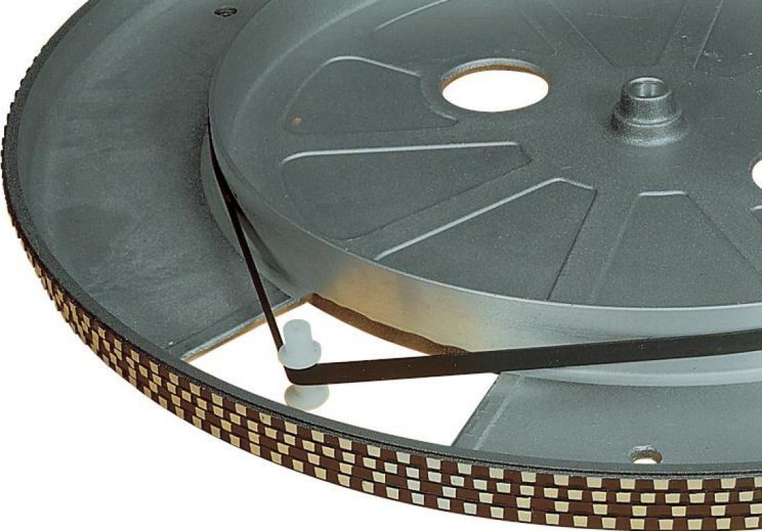 175mm TURNTABLE DRIVE BELT DJ EQUIPMENT FLAT CROSS-SECTION 5mm WIDE NEW