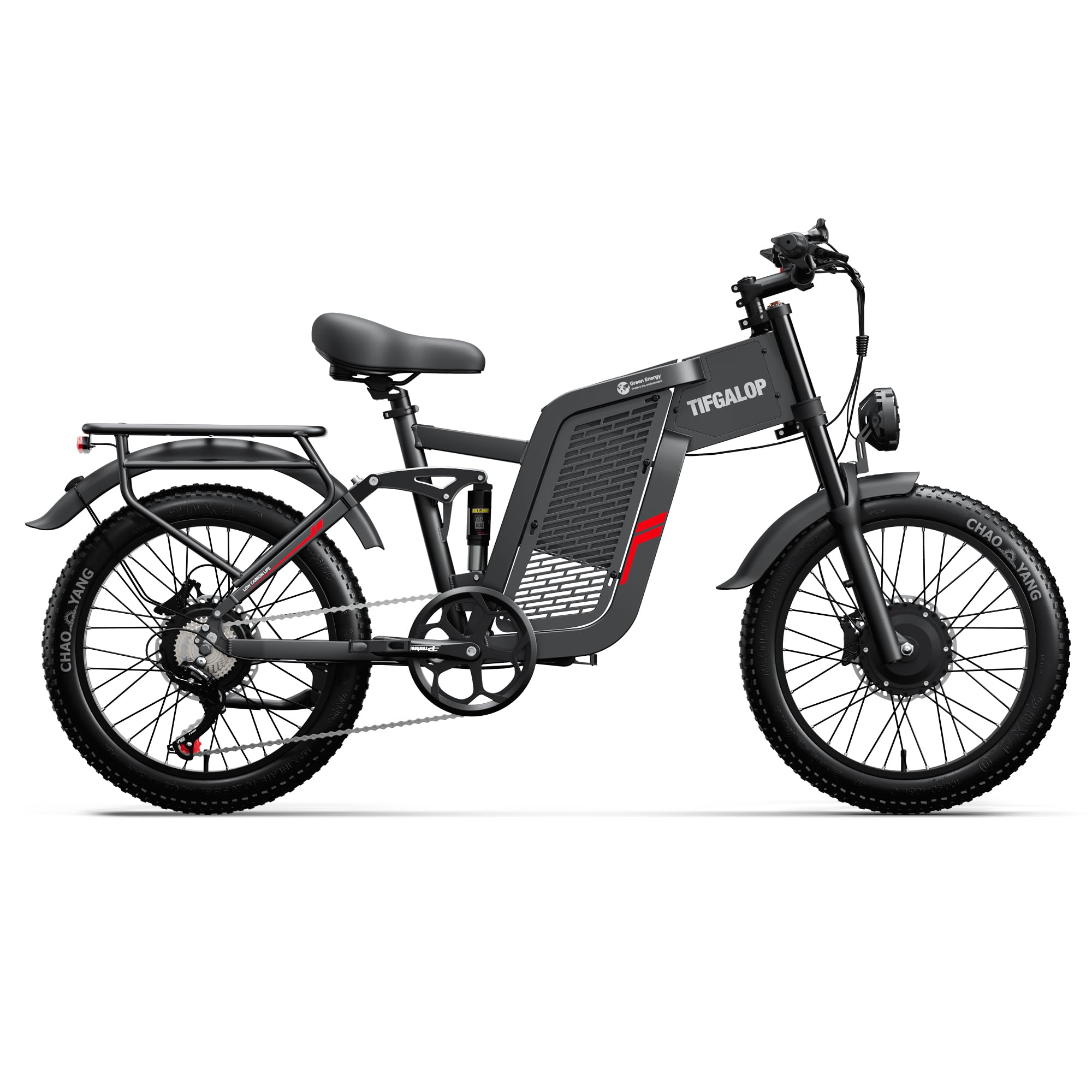 Copertone MTB ALTA 24x1.95 BlackWall - Battistrada Grezzo Ad Alte Prestazioni Per Bici Da Montagna