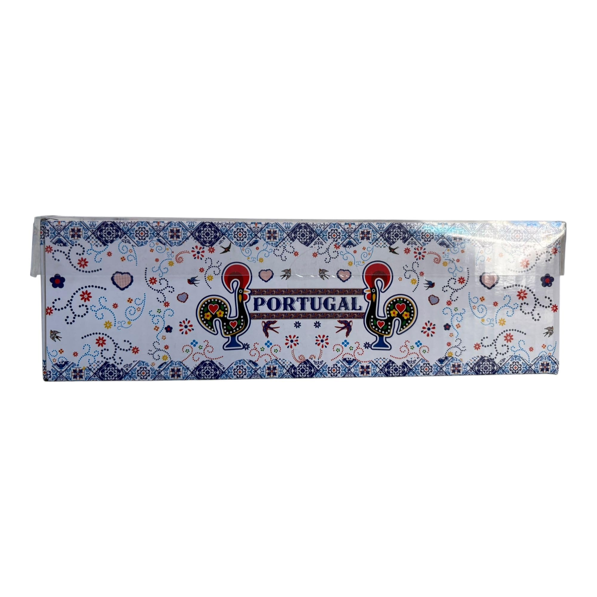 Tazzine da caffè e tè a forma di cuore Portogallo, con confezione regalo, monumenti portoghesi, bel regalo dal Portogallo (set da 2) (Galo Gallo)