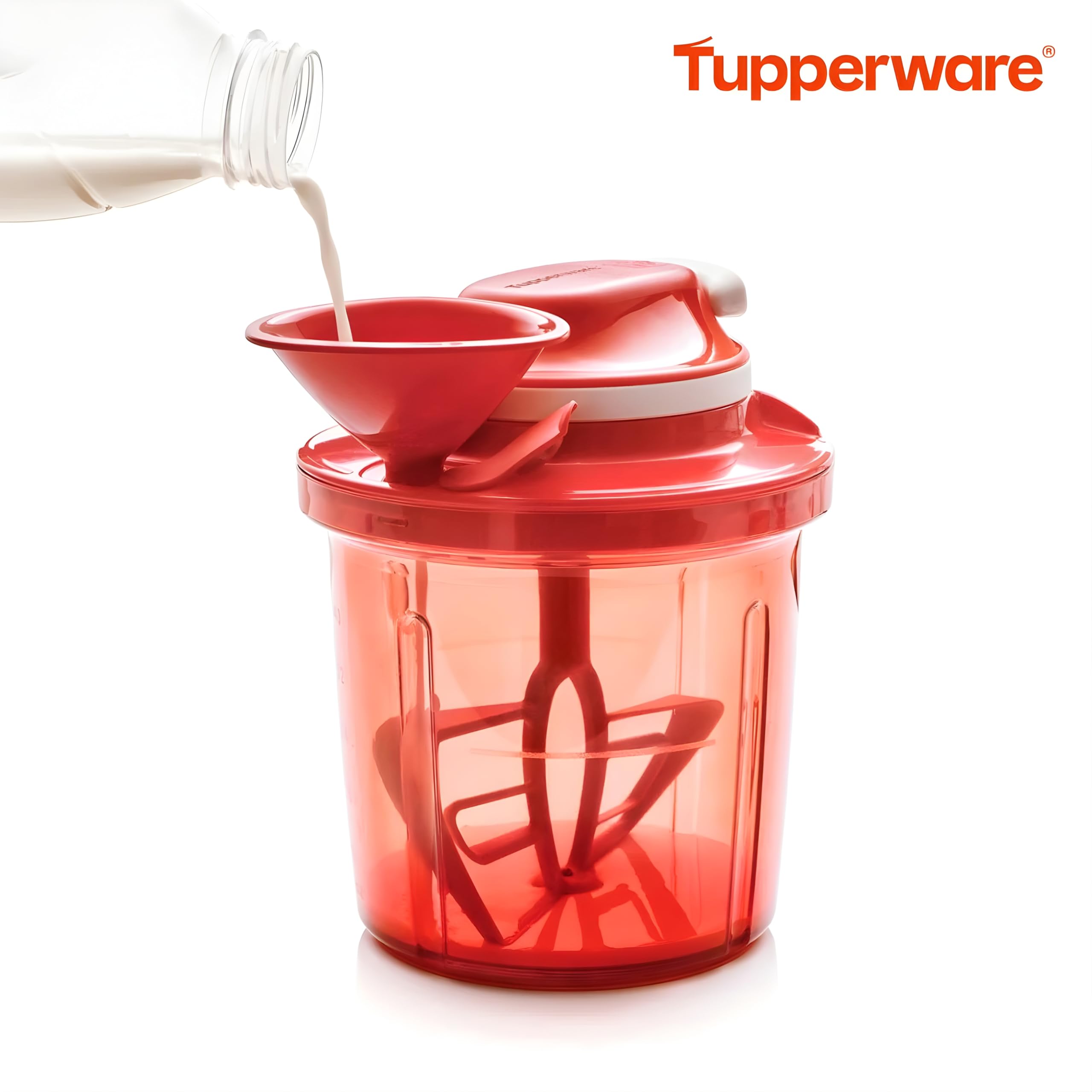 Tupperware Chef Extra-Chef Supersonic - Picador (1,35 L), color rojo