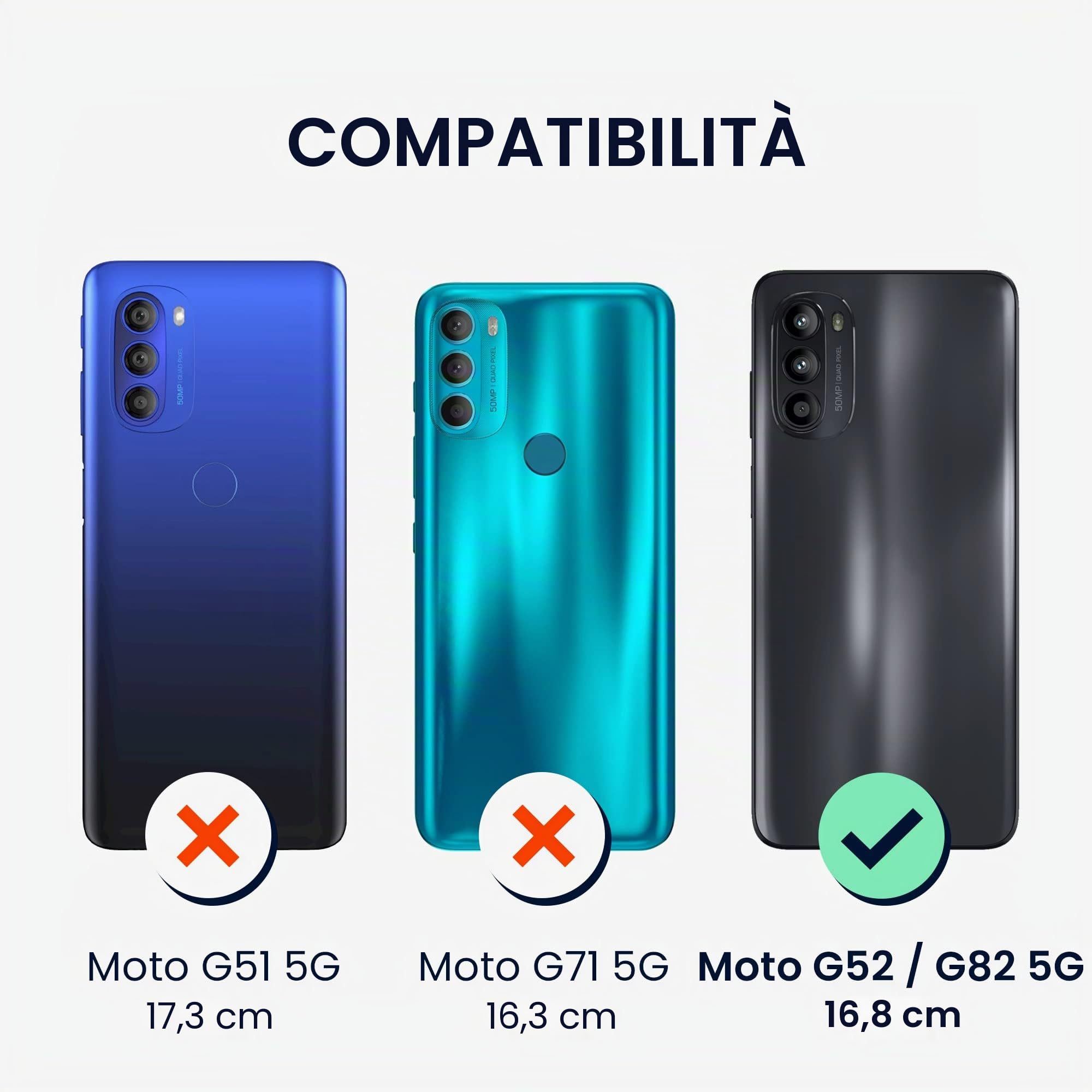 Custodia Morbida TPU Antiurto Per Motorola Moto G82 5G / Moto G52 – Bordo Ondulato Con Stampa Floreale Quadri Rosa - 4