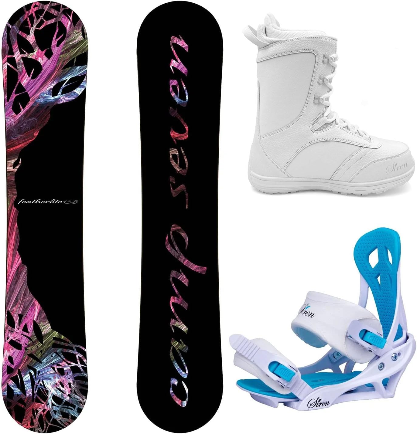 Featherlite Women's Complete Snowboard Package