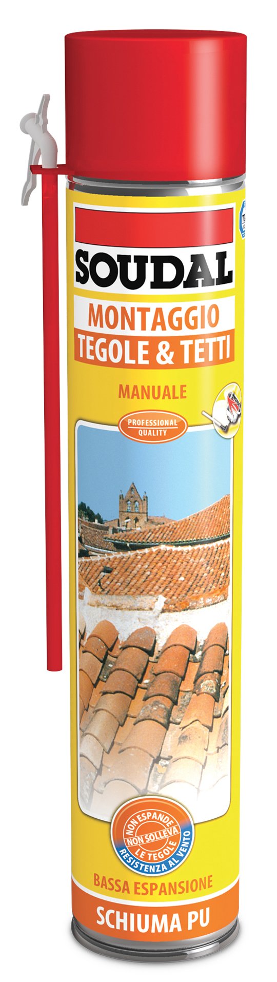 SOUDAL SCHIUMA TEGOLE/TETTI MANUALE ML.750