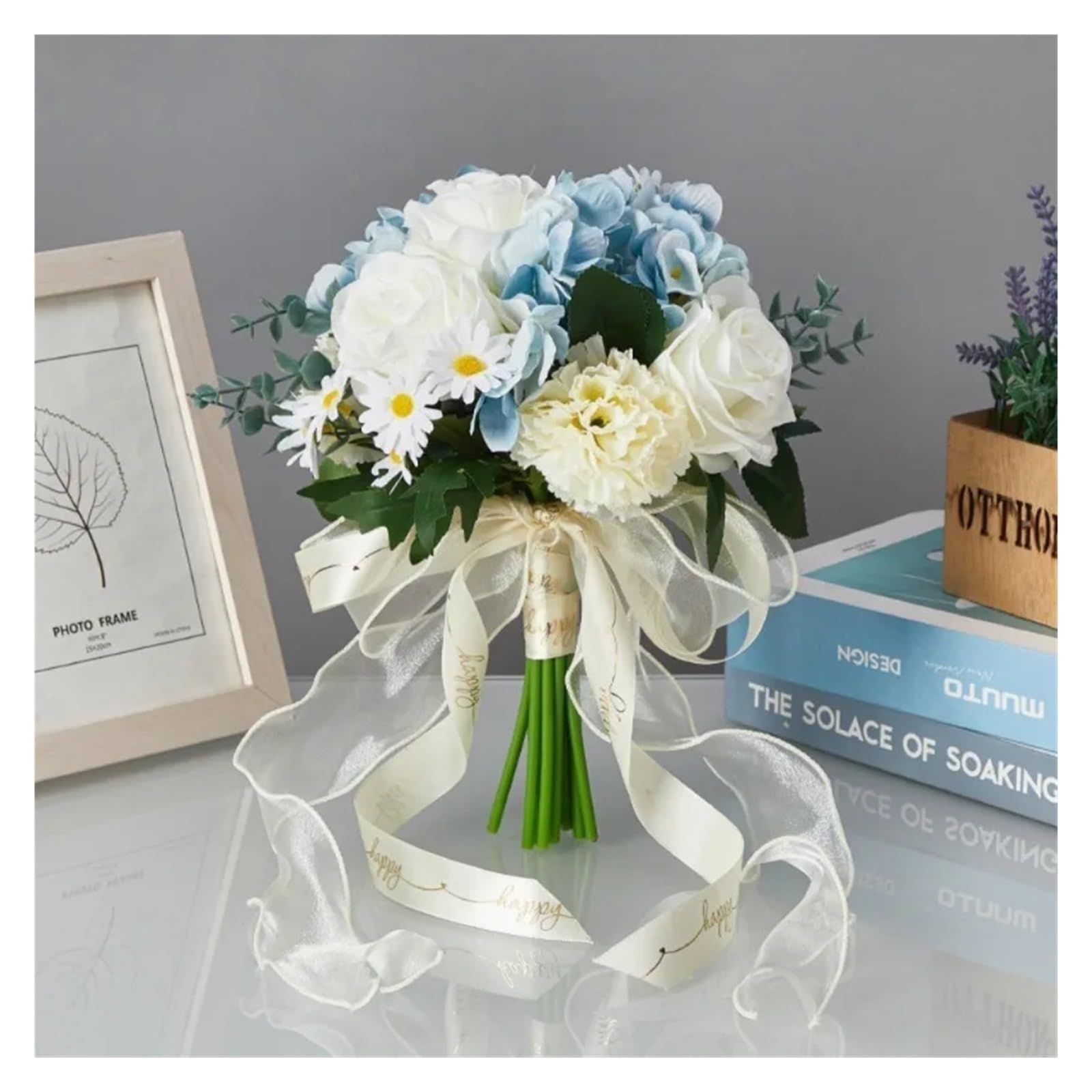 1 PCS Wedding Bridal Bouquet Bridal Bouquet Throwing Wedding Bouquet Anniversary Bridal Party Wedding Party Holding Flowers Fiori Artificiali Peonie