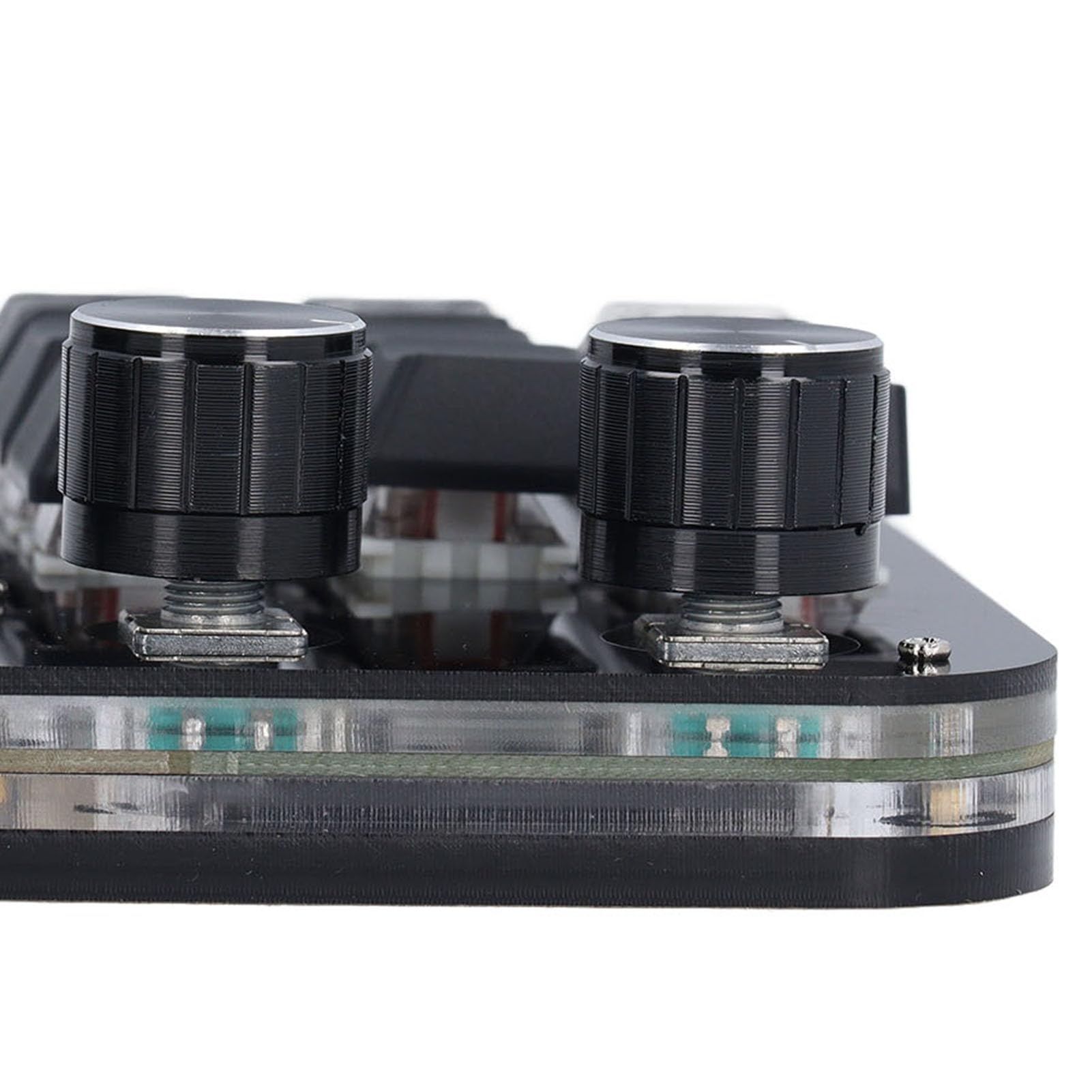 Fdit Programowalne Mini Mechaniczna Klawiatura USB 9 Klucz RGB LED Red Switch Gaming Klawiatura dla Miłośników Muzyki