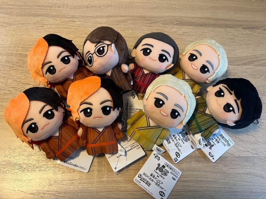 東海オンエア グッズセット ぬいぐるみ キーホルダー等 東海オンエア ぬいぐるみキーホルダー 8体セット