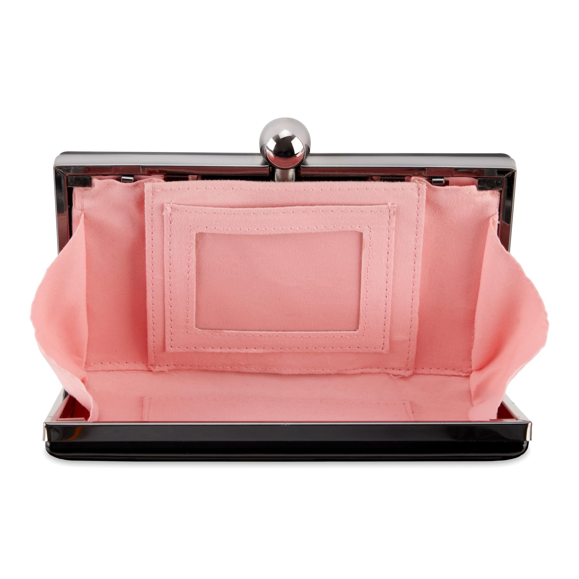 Blush VIP Incognito Clutch, versteckte Flasche für Likör, diskrete Flaschen, Geheimversteckbehälter für Wein, Reisen, Party, 85 ml, 1 Stück, Schwarz