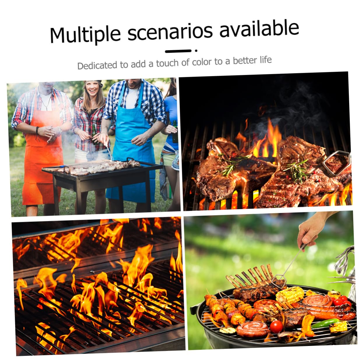 POPETPOP Charcoal Chimney Starter 50pcs Camping Burning Blocks Lightweight for Outdoor Camping